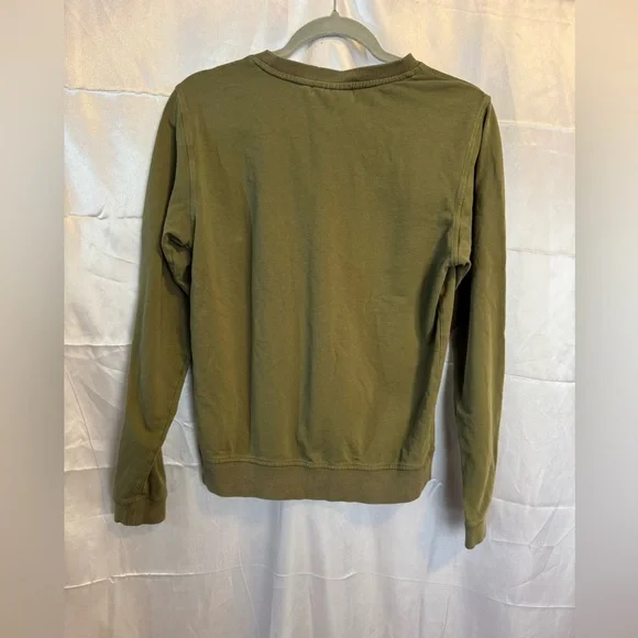 Fjallraven Olive Green Crew Neck Sweater Size XS - Picture 4 of 7